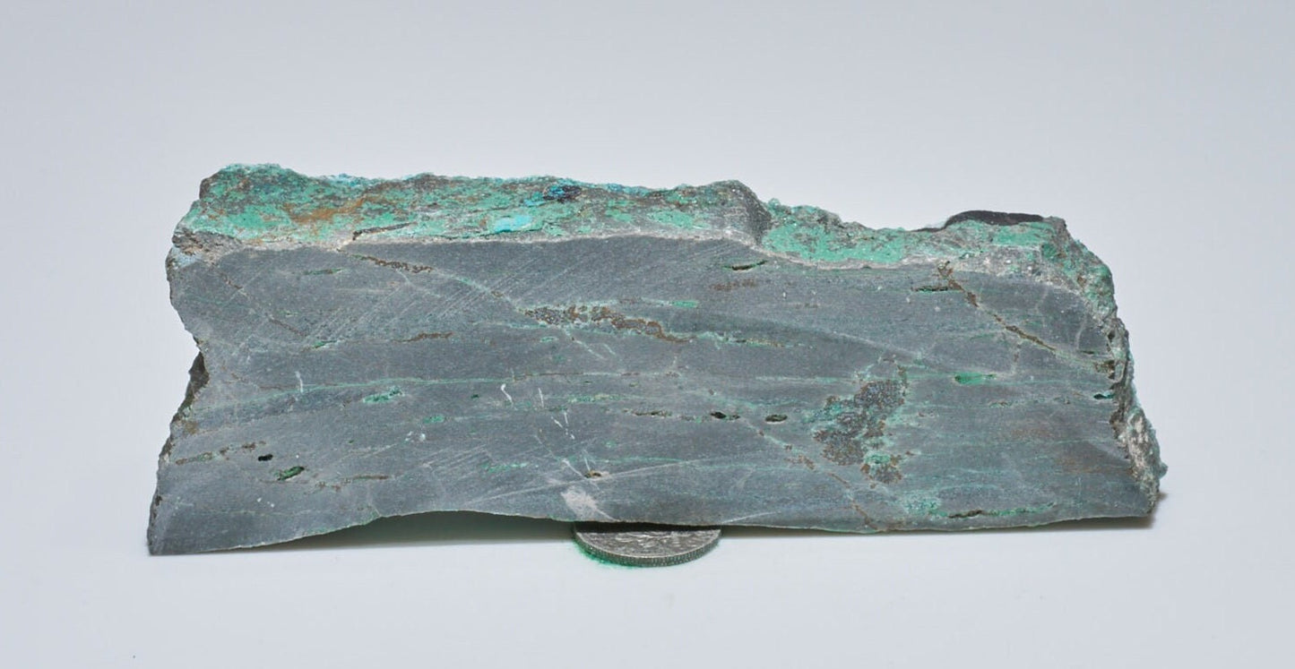 0.44LB Crystallized Chrysocolla & Malachite Specimen