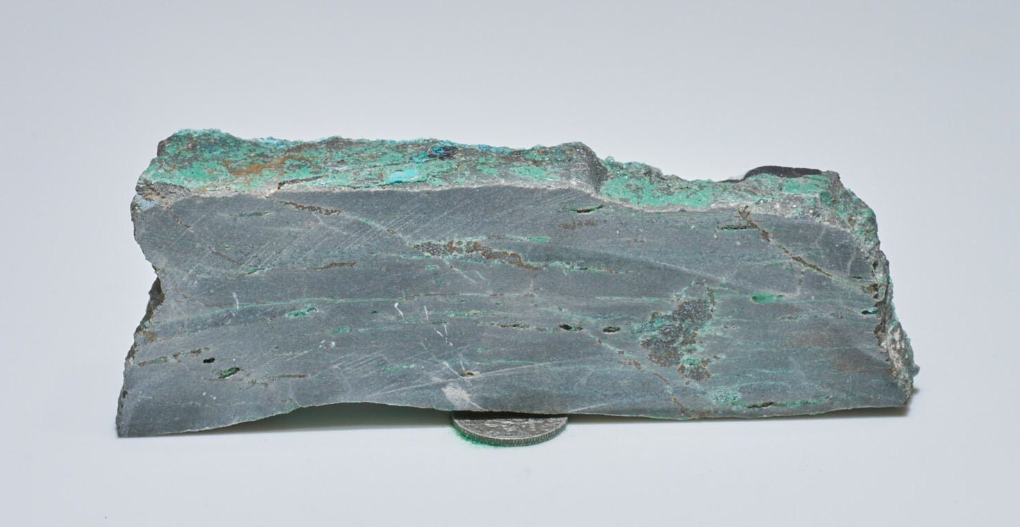 0.44LB Crystallized Chrysocolla & Malachite Specimen