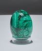 0.34 LB Malachite Geode Egg