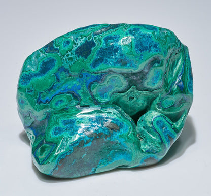 0.86 LB Polished Malachite & Chrysocolla Freeform