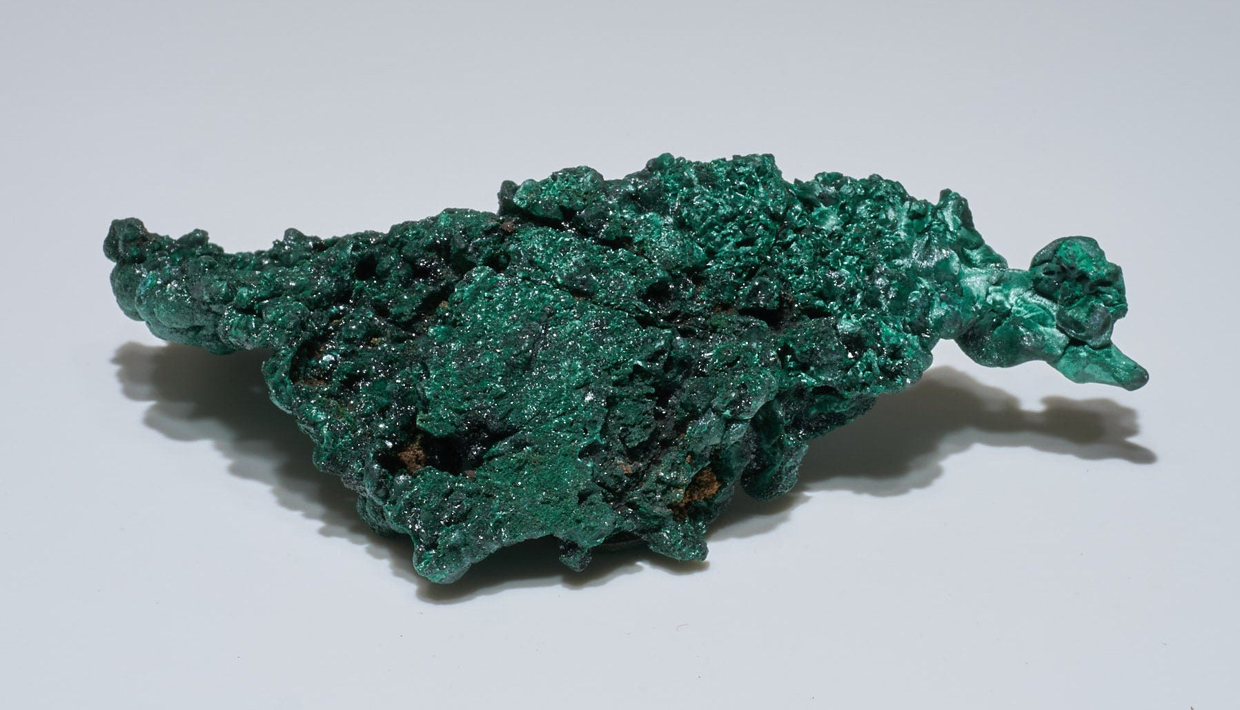 0.74 LB Botryoidal Crystallized Malachite Collector Specimen
