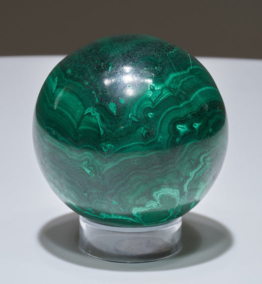 0.94 LB Large Malachite Sphere