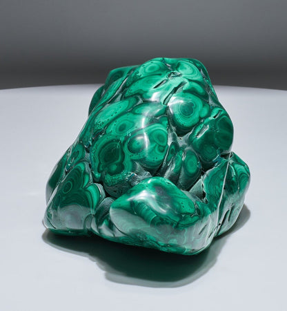 6.27 LB Polished Malachite Freeform "The Turtle Shell"