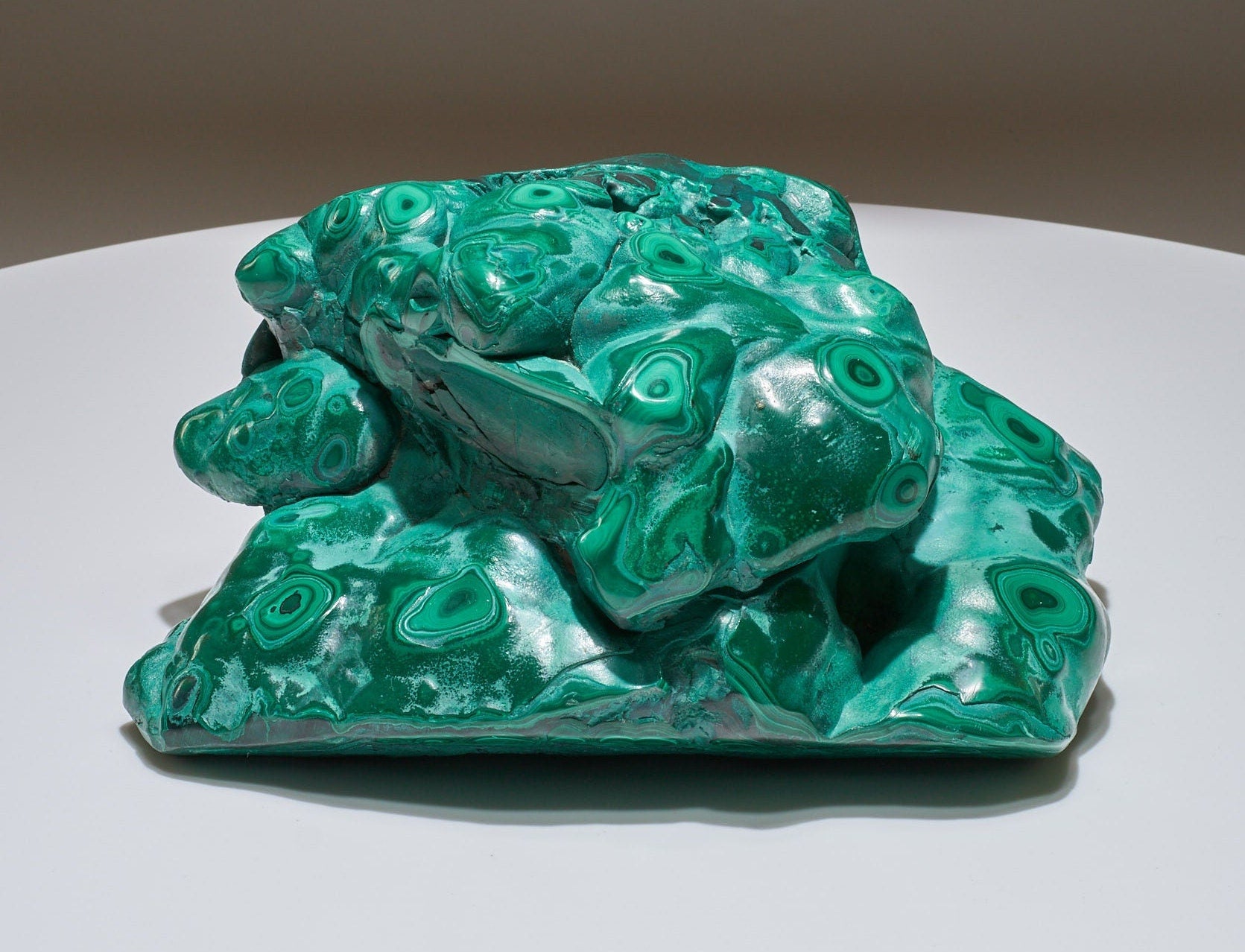 7.0 LB Polished Malachite Freeform