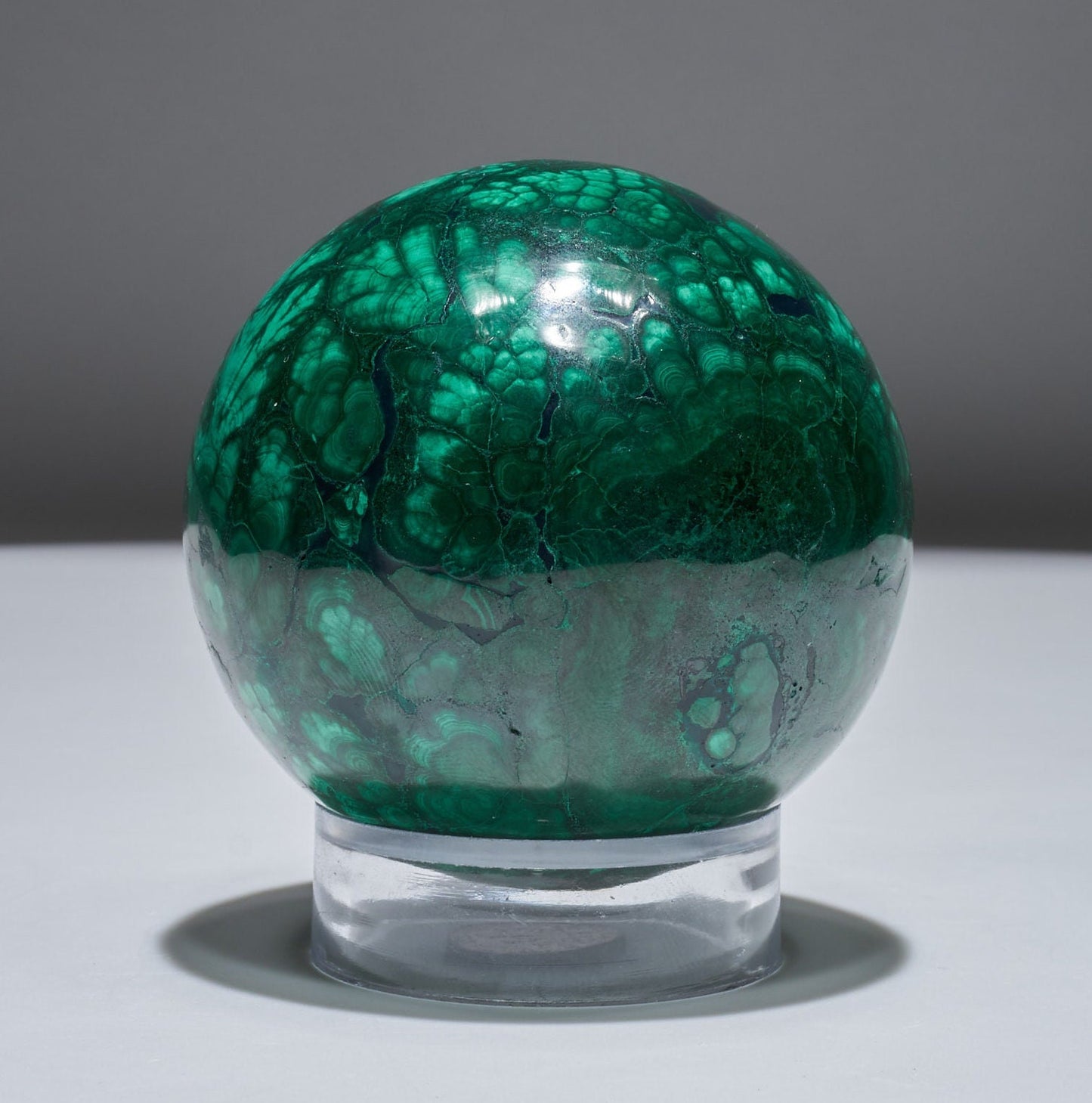 1.4 LB Large Malachite Sphere