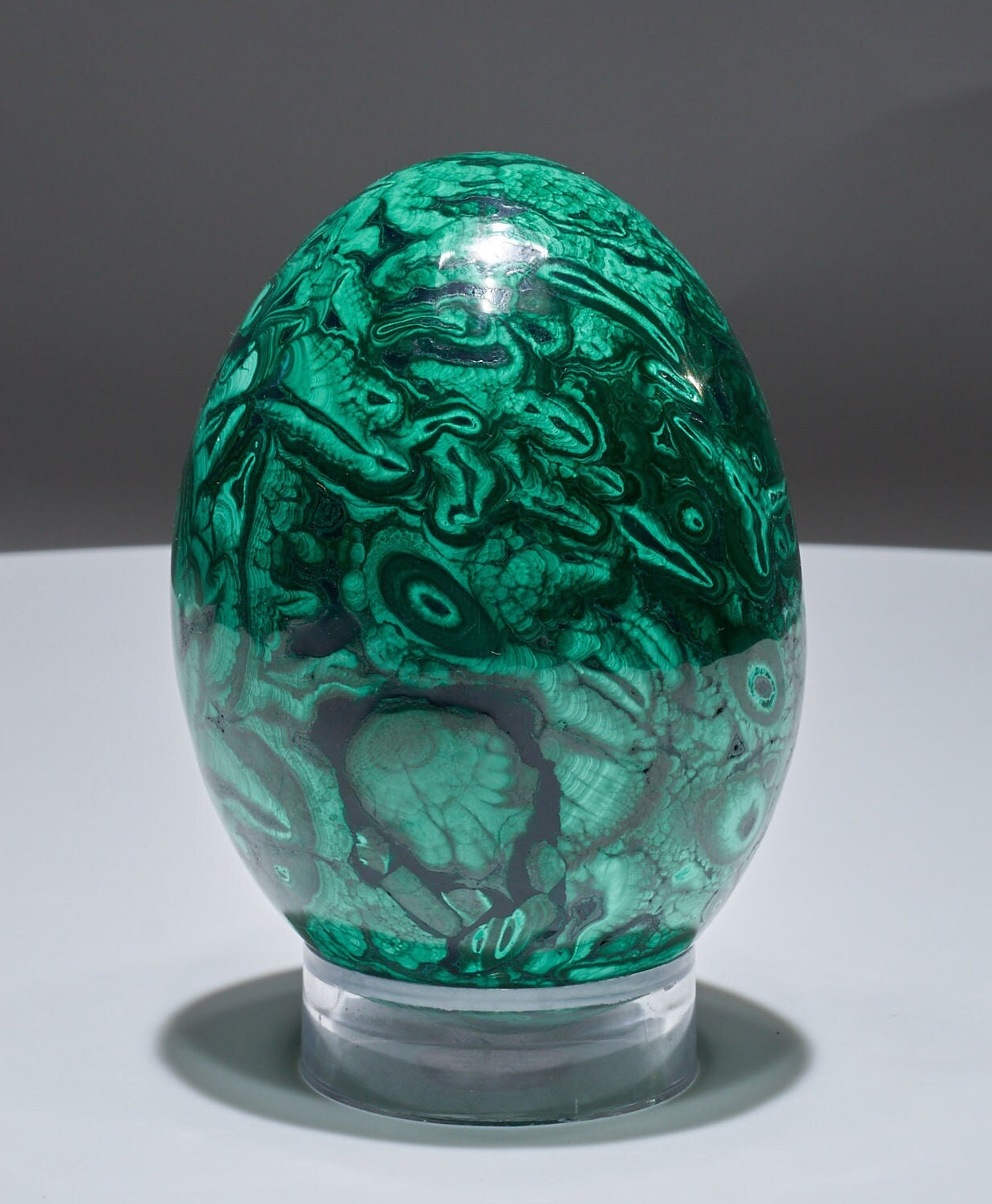 2.07 LB Extra Large Malachite Egg