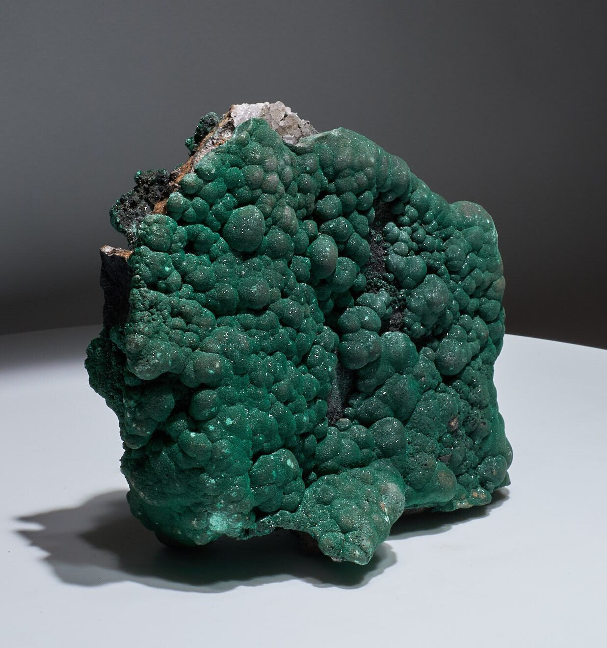 6.5 LB, 7.87 Inches Cabinet Museum Malachite & Quartz Collector Specimen