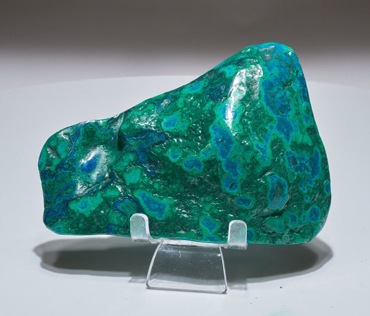 1.15 LB Polished Malachite & Chrysocolla Freeform