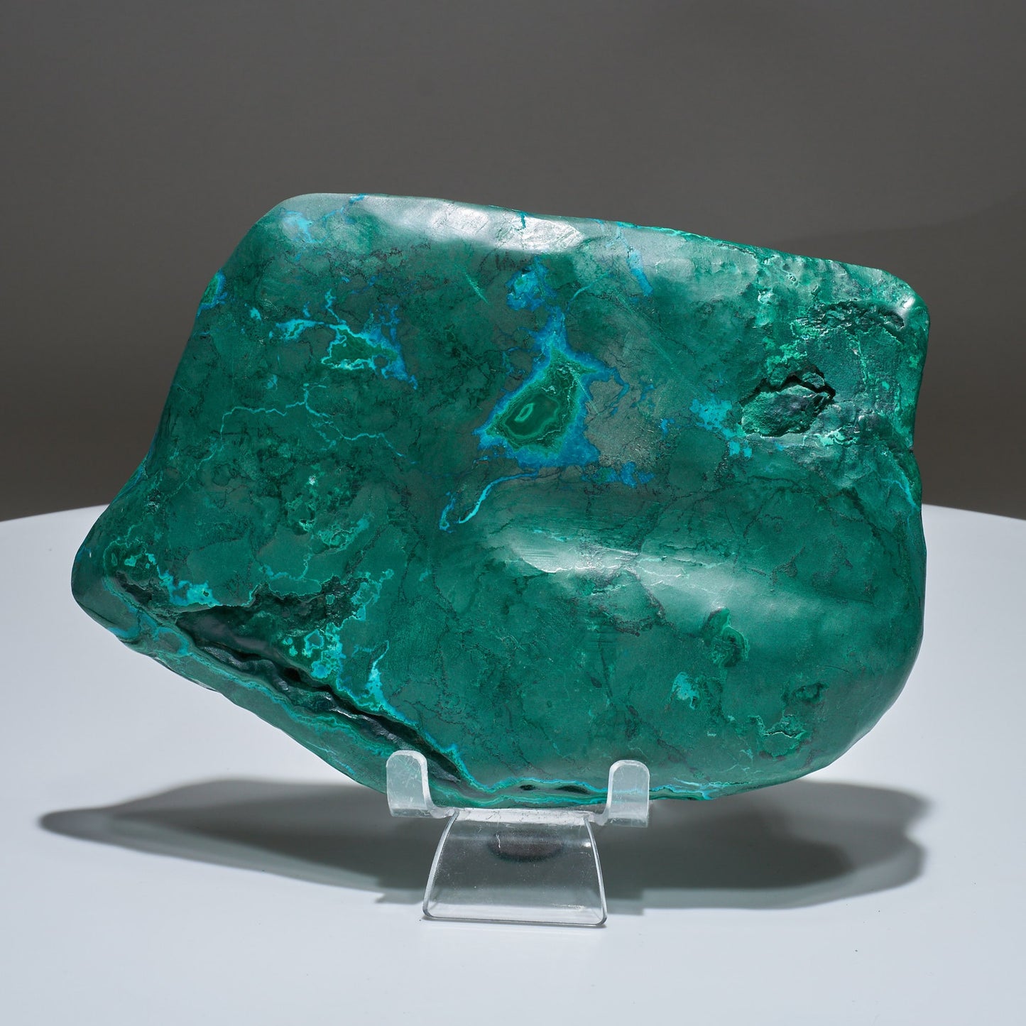 1.9 LB Polished Malachite & Chrysocolla Freeform