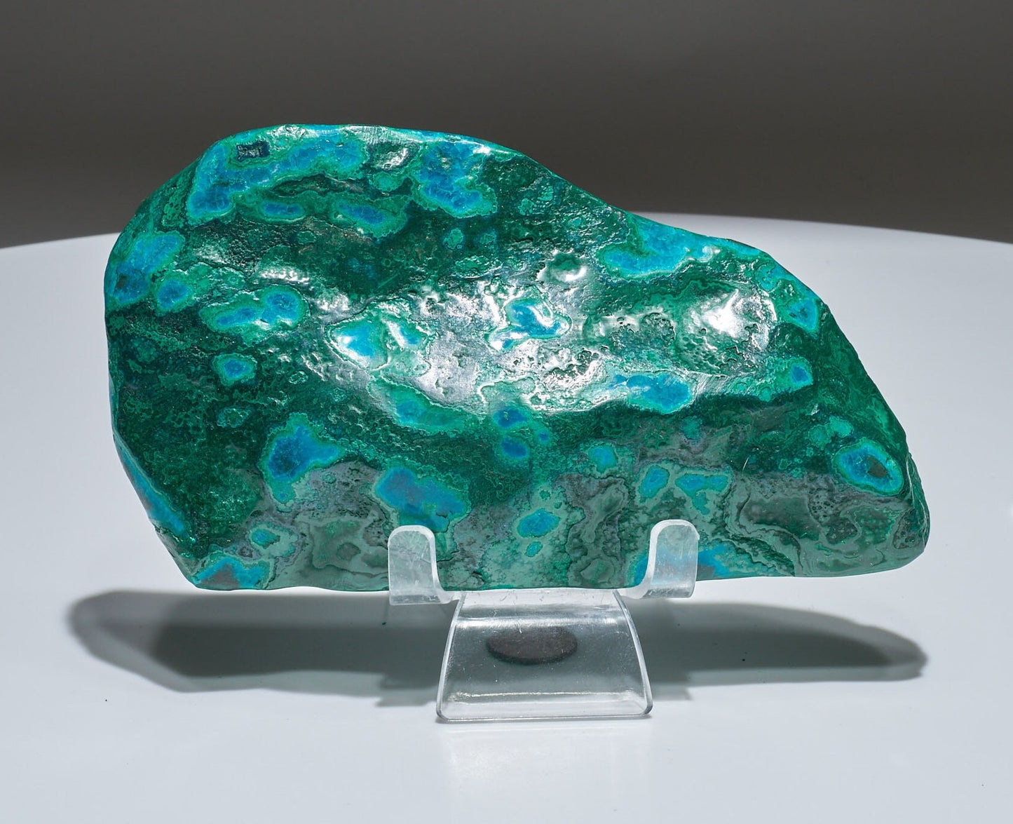 1 LB Polished Malachite & Chrysocolla Freeform