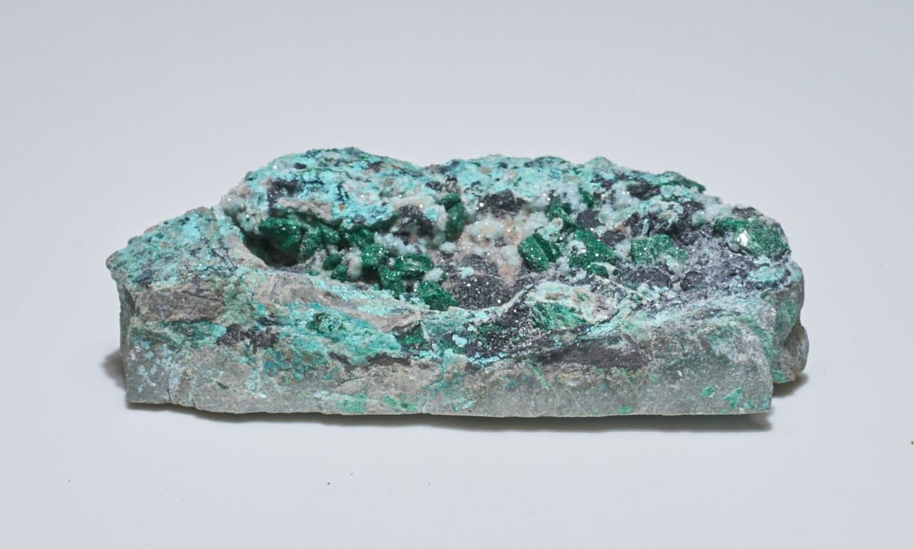 0.4 LB Crystallized Chrysocolla & Malachite Specimen