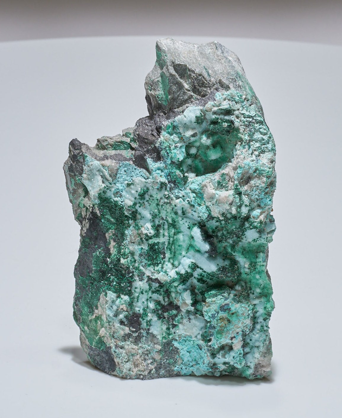 0.61 LB Crystallized Chrysocolla & Malachite Specimen