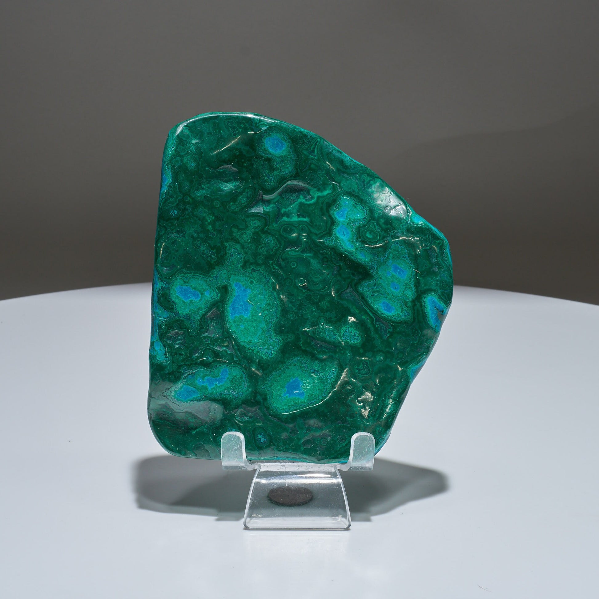 0.93 LB Polished Malachite & Chrysocolla Freeform