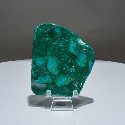 0.93 LB Polished Malachite & Chrysocolla Freeform