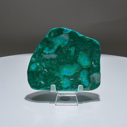 0.93 LB Polished Malachite & Chrysocolla Freeform