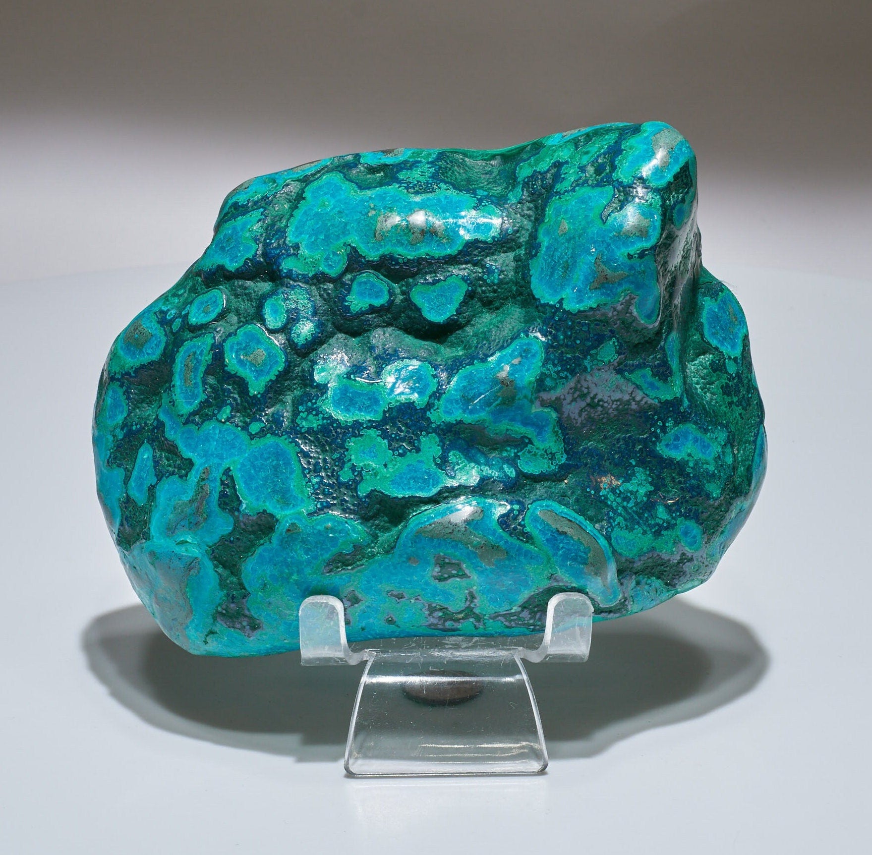 1.9 LB Polished Malachite & Chrysocolla Freeform