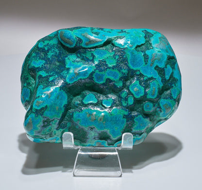 1.9 LB Polished Malachite & Chrysocolla Freeform