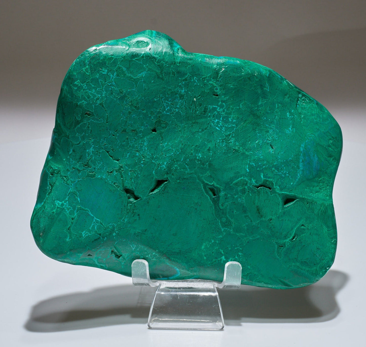 2.4 LB Polished Malachite & Chrysocolla Freeform