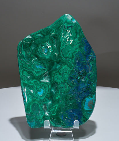 1.9 LB Polished Malachite & Chrysocolla Freeform