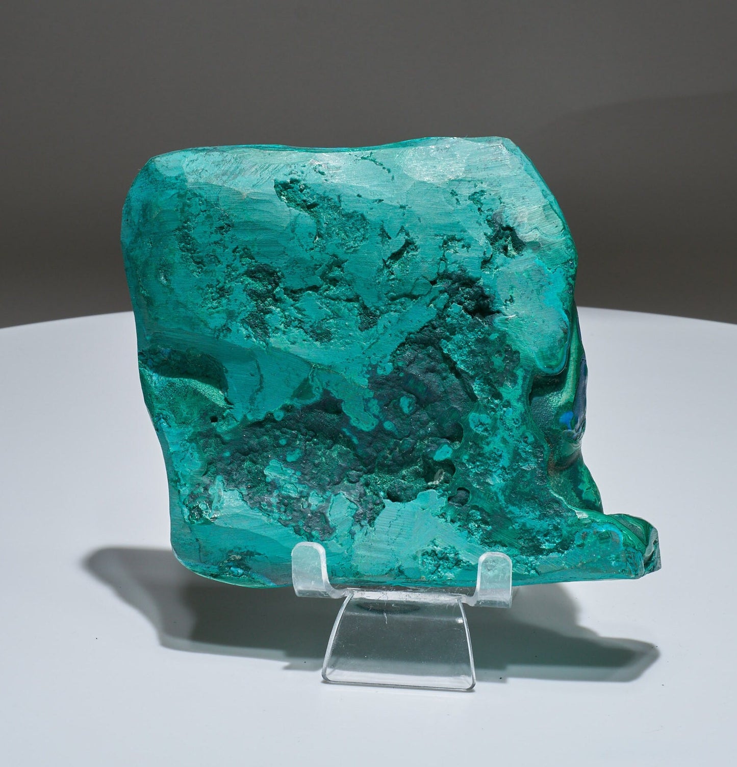 1.47 LB Polished Malachite & Chrysocolla Freeform