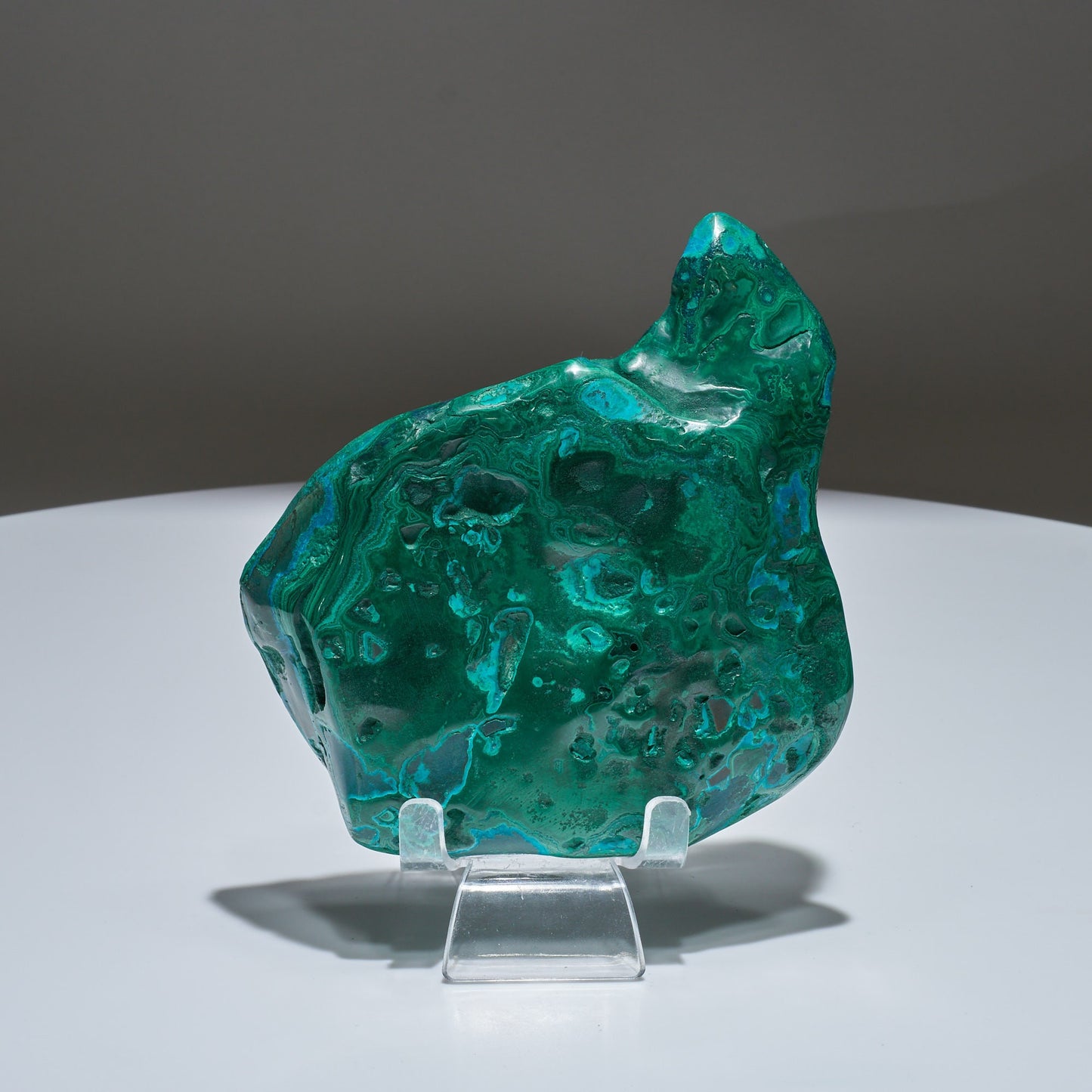 1.45 LB Polished Malachite & Chrysocolla Freeform