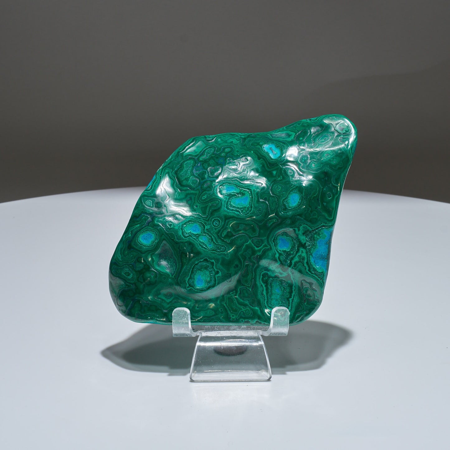 0.95 LB Polished Malachite & Chrysocolla Freeform