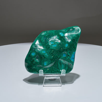 0.95 LB Polished Malachite & Chrysocolla Freeform