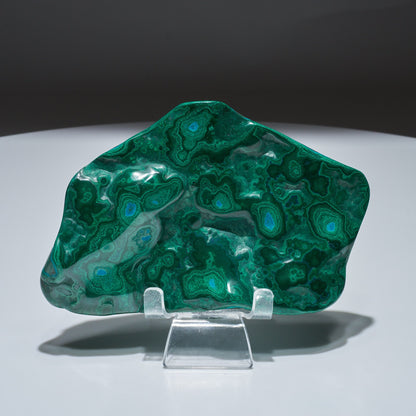 0.85 LB Polished Malachite & Chrysocolla Freeform