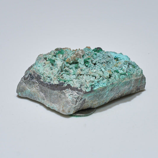 0.25 LB Crystallized Chrysocolla & Malachite Specimen