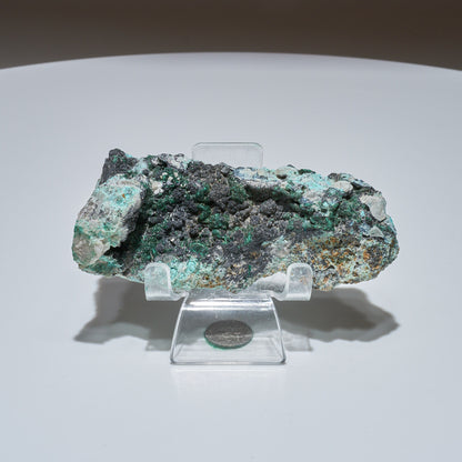 0.36 LB Crystallized Chrysocolla & Malachite Specimen