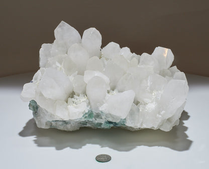 8.8 Lbs Quartz Crystal Cluster from Peru