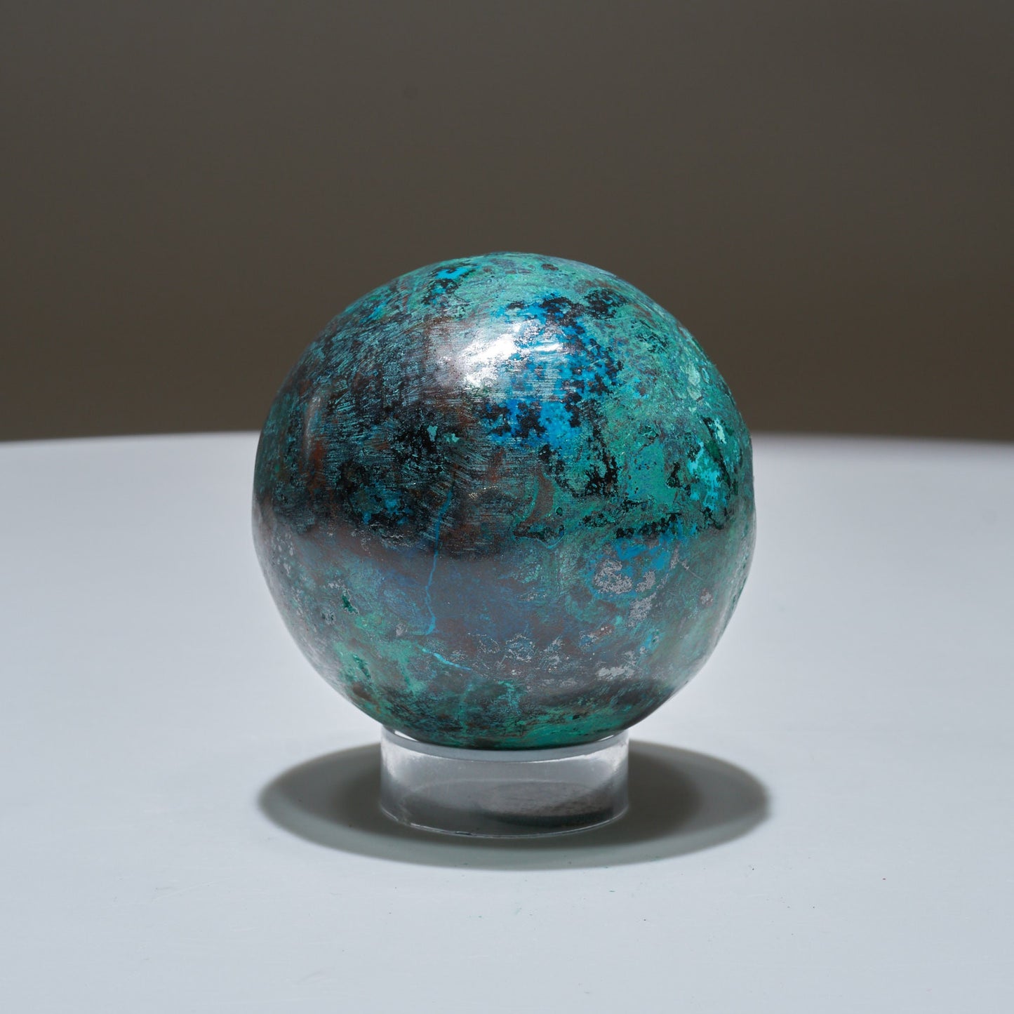 0.89 LB Shattuckite Sphere