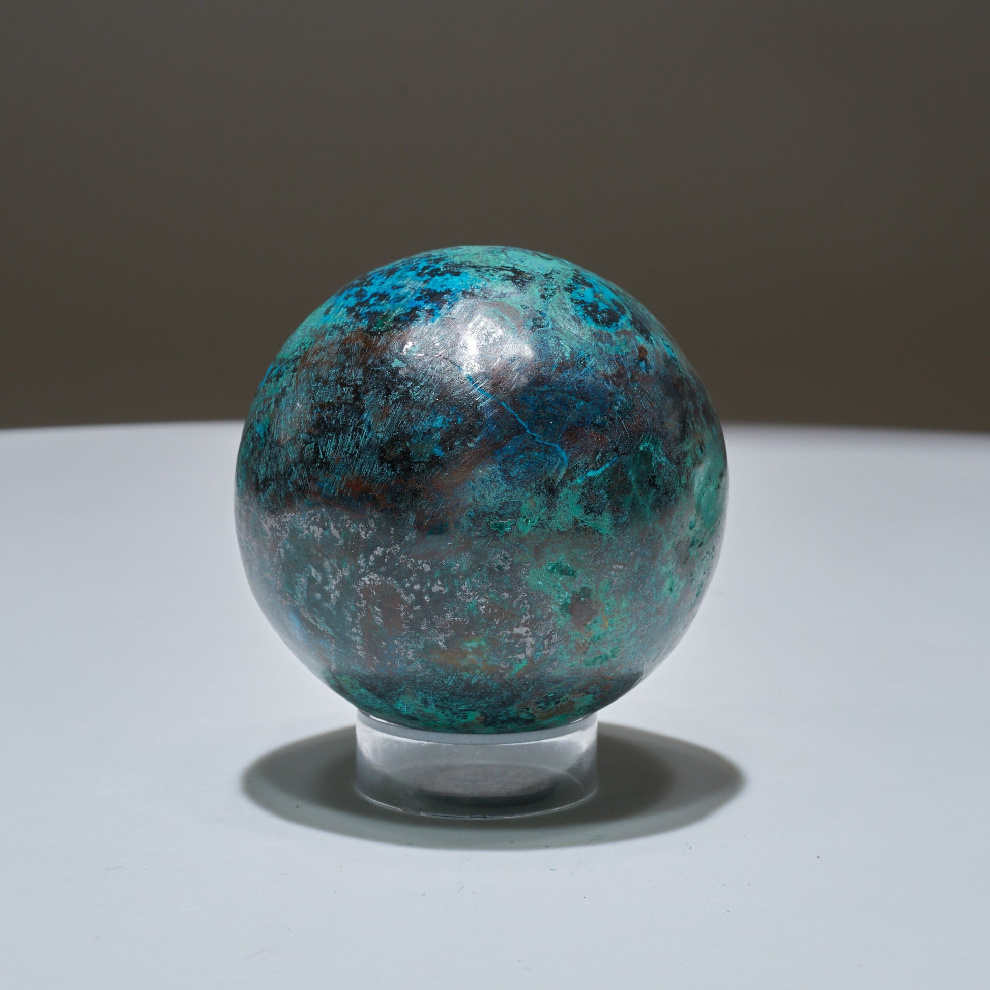 0.89 LB Shattuckite Sphere