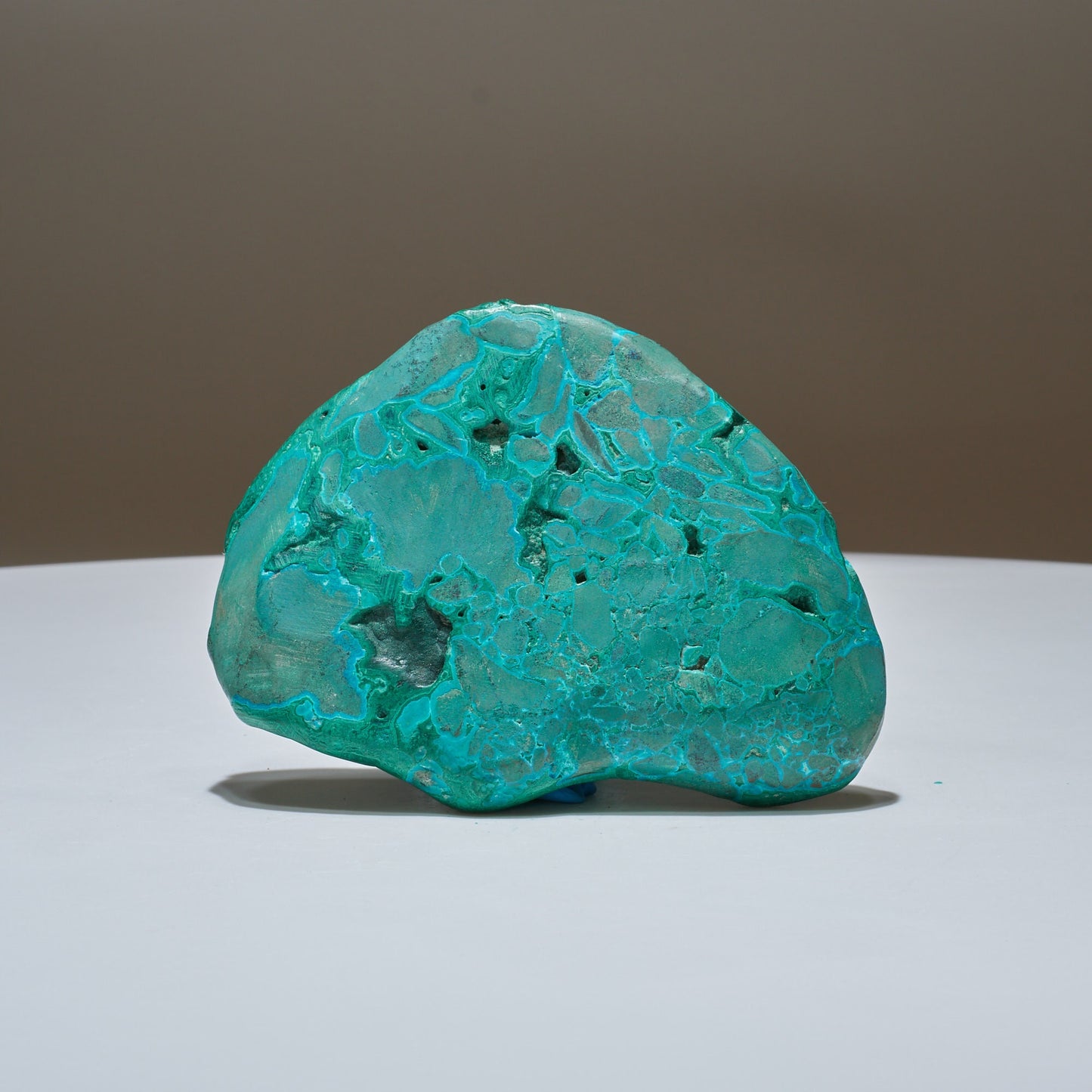 0.8 LB Polished Malachite & Chrysocolla Freeform