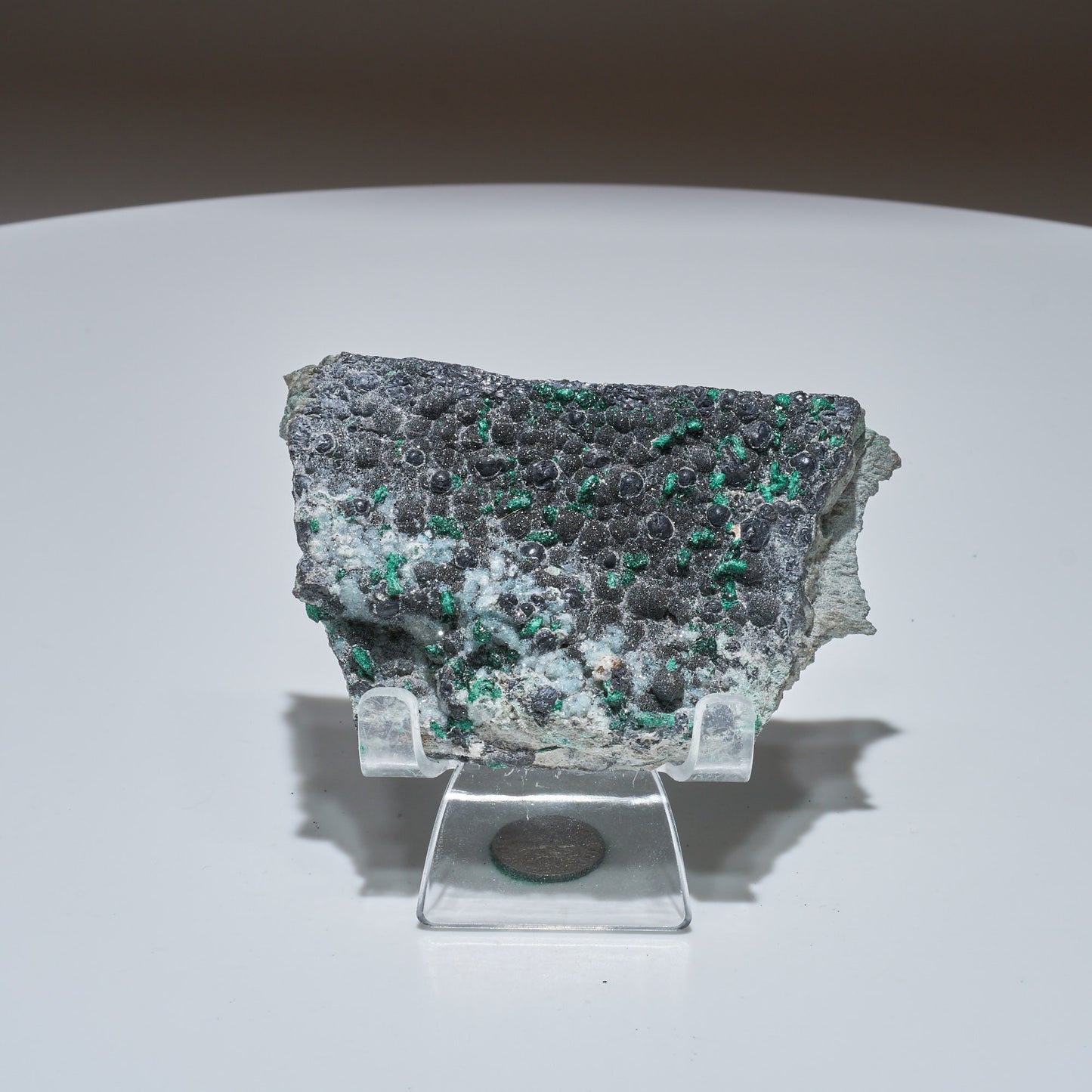 0.4 LB Crystallized Chrysocolla & Malachite Specimen