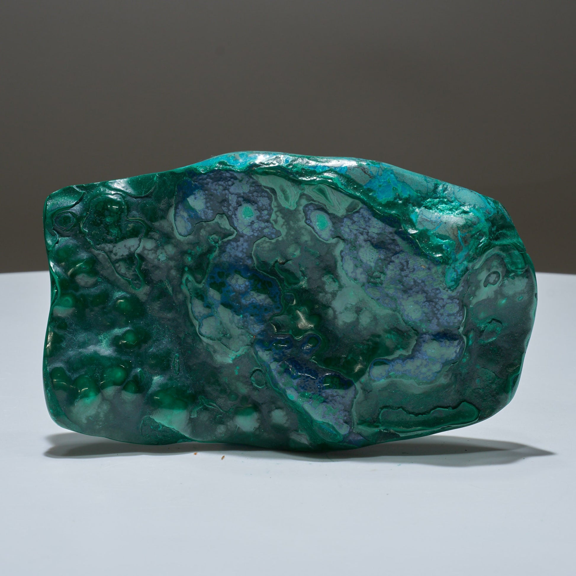 0.71 LB Polished Malachite & Chrysocolla Freeform