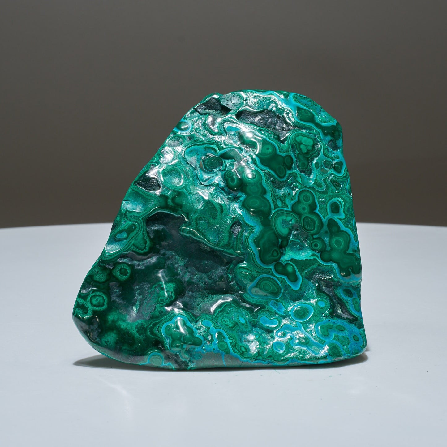 0.69 LB Polished Malachite & Chrysocolla Freeform