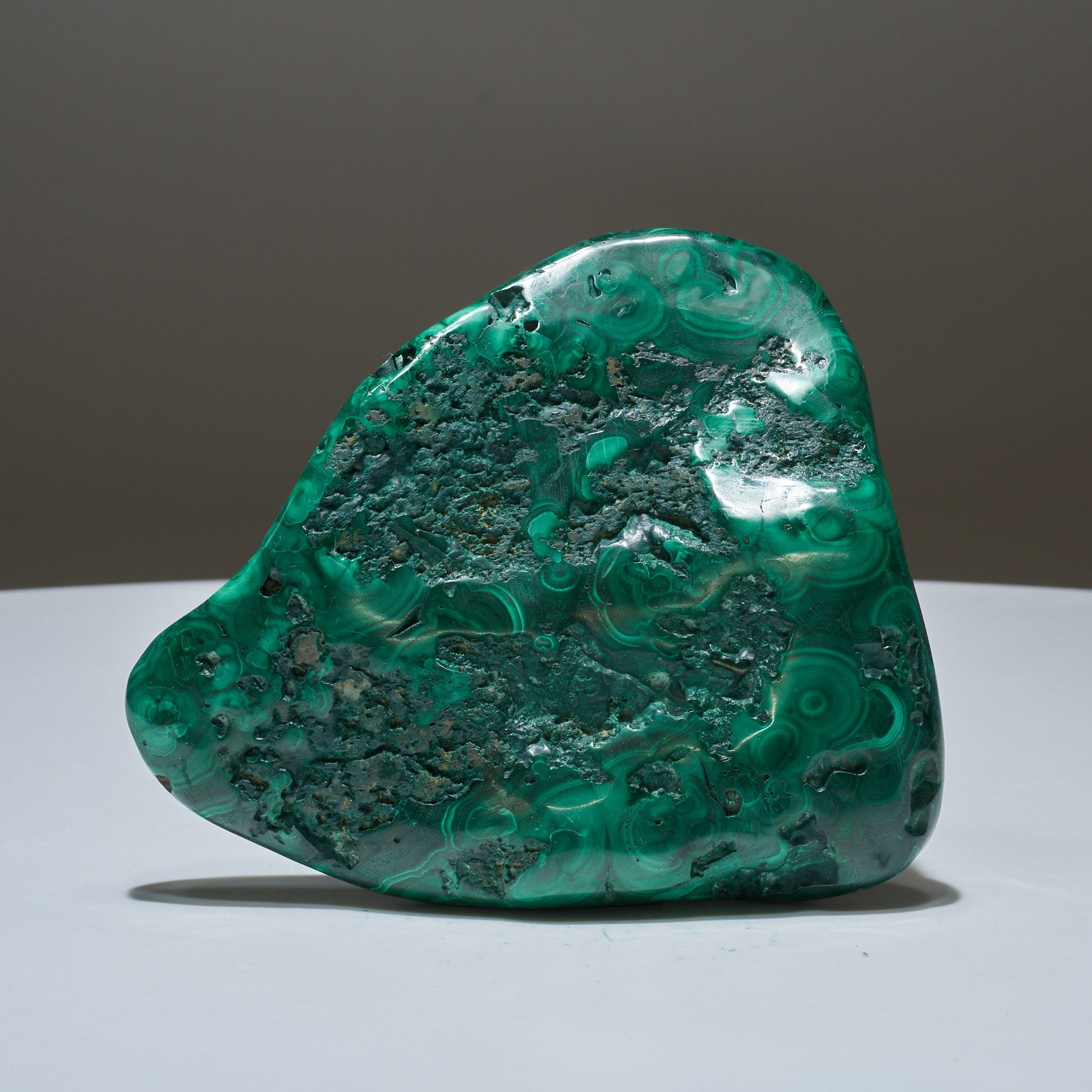 1 LB Polished Freeform Malachite