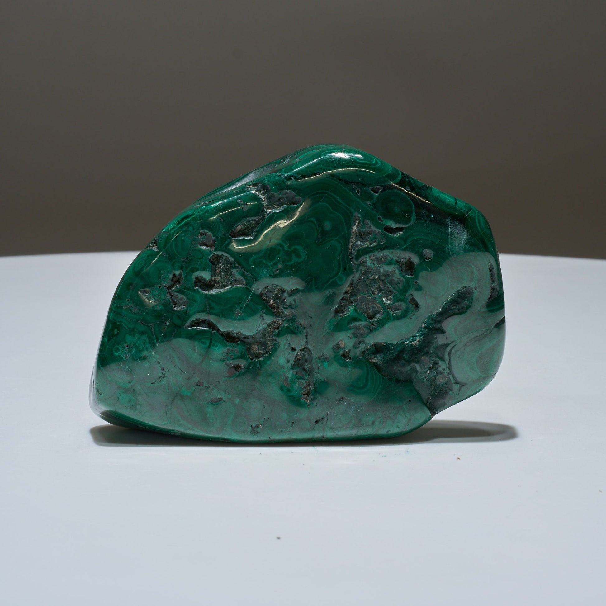 1.1 LB Polished Freeform Malachite