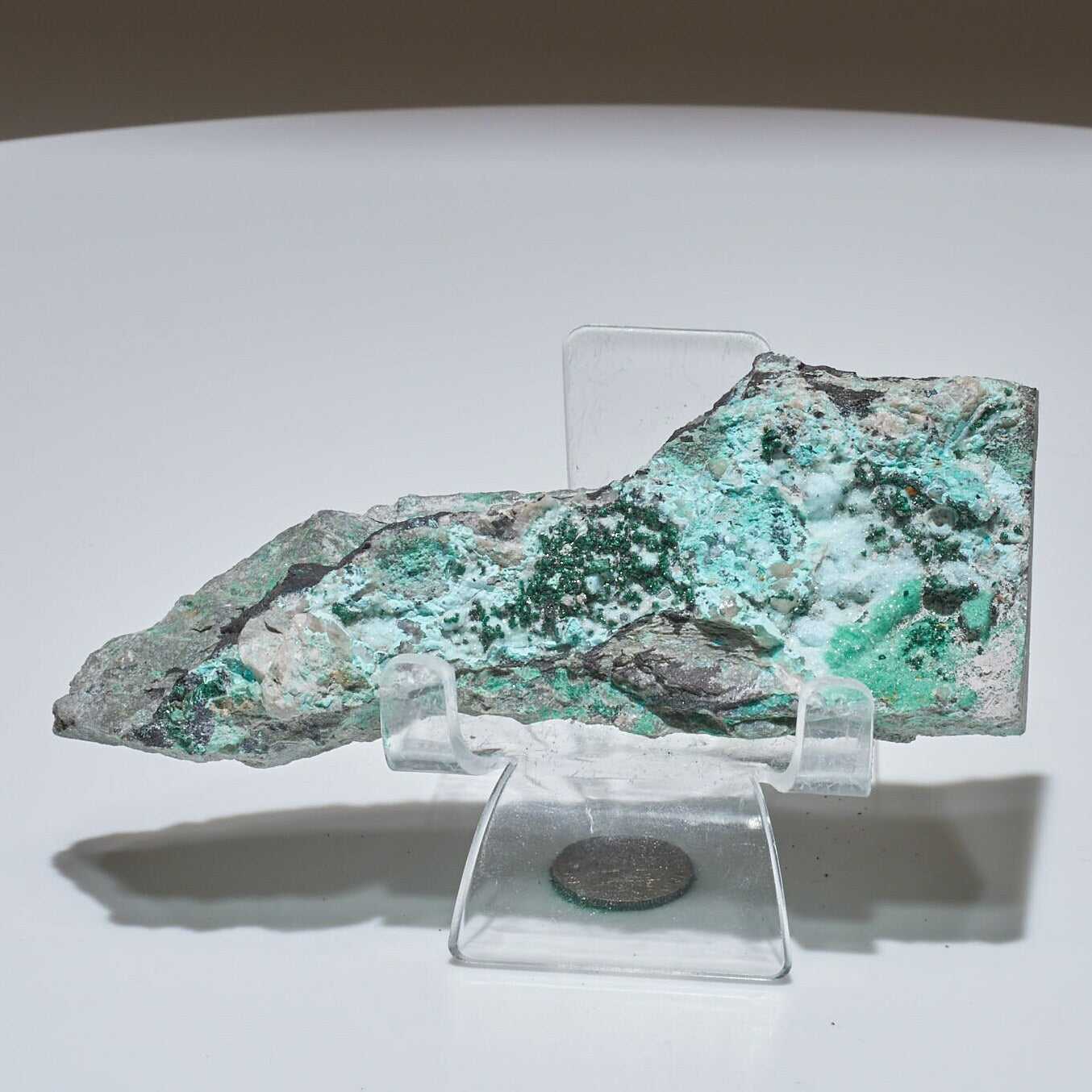 0.29 LB Crystallized Chrysocolla & Malachite Specimen