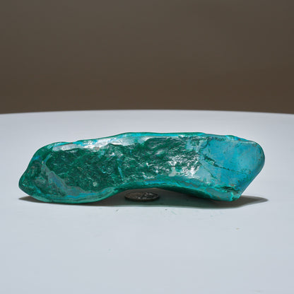 0.42 LB Polished Malachite & Chrysocolla Freeform