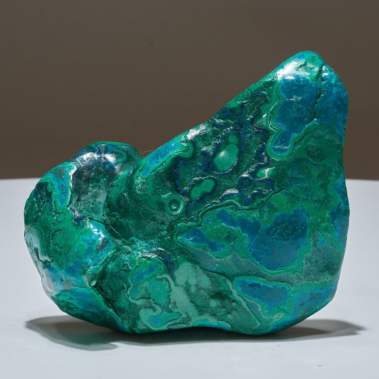 0.56 LB Polished Malachite & Chrysocolla Freeform