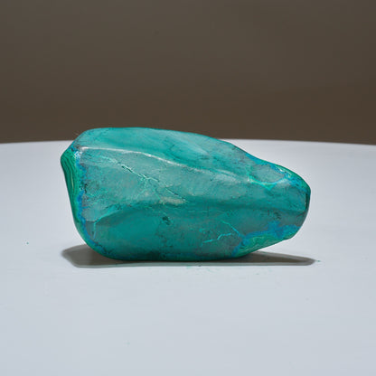 0.37 LB Polished Malachite & Chrysocolla Freeform