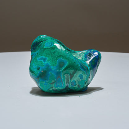 0.47 LB Polished Malachite & Chrysocolla Freeform