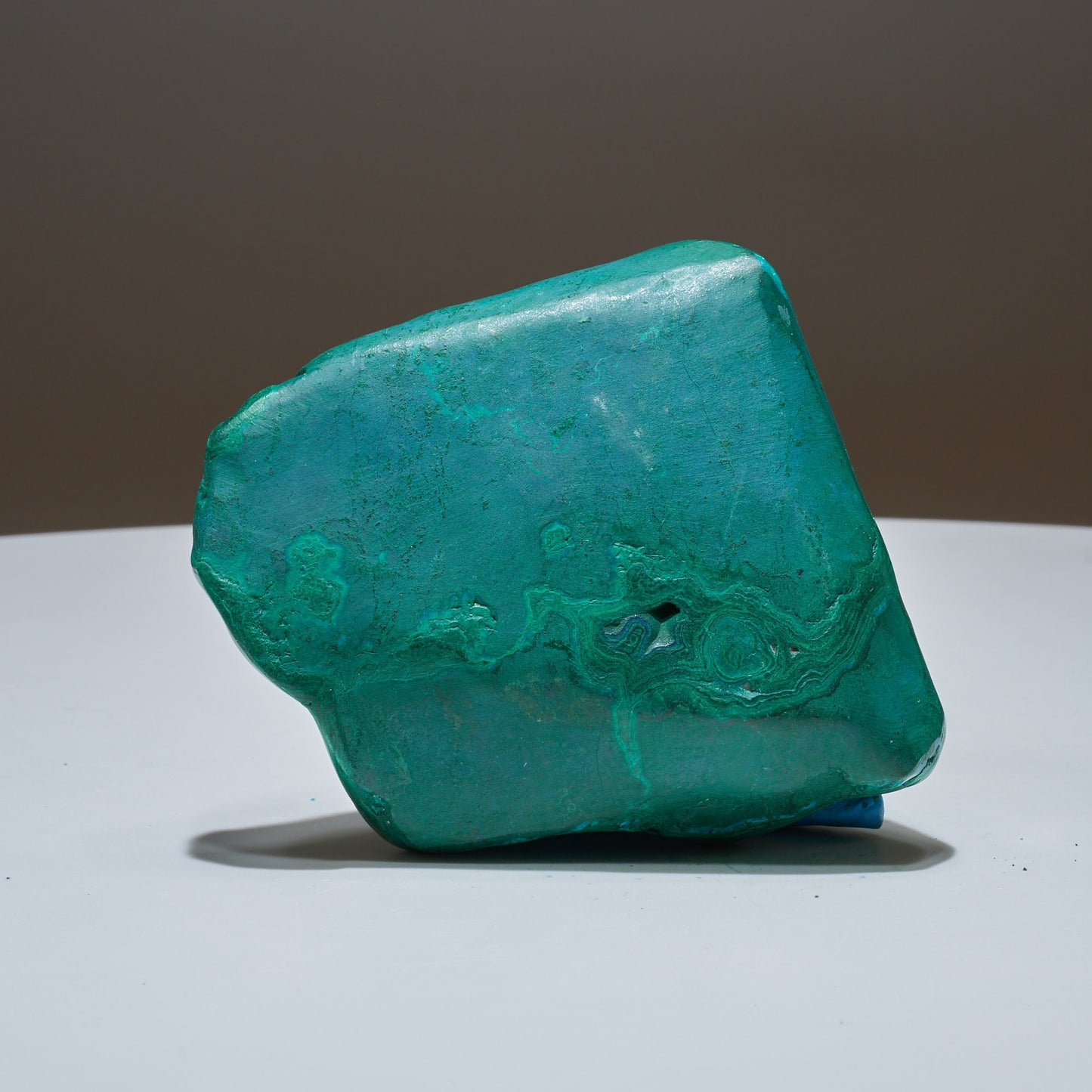 0.65 LB Polished Malachite & Chrysocolla Freeform