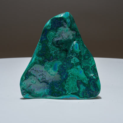 0.49 LB Polished Malachite & Chrysocolla Freeform