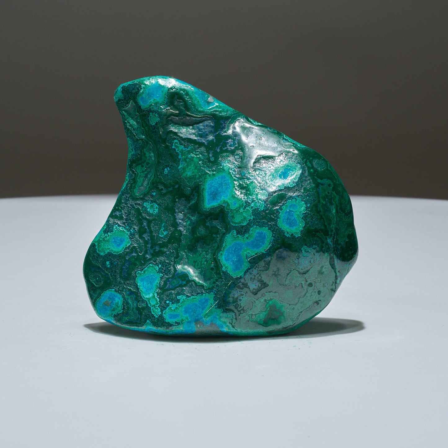 0.5 LB Polished Malachite & Chrysocolla Freeform