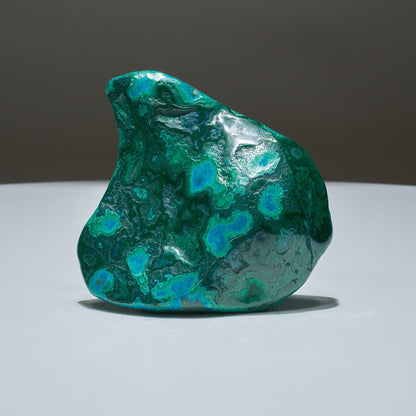 0.5 LB Polished Malachite & Chrysocolla Freeform