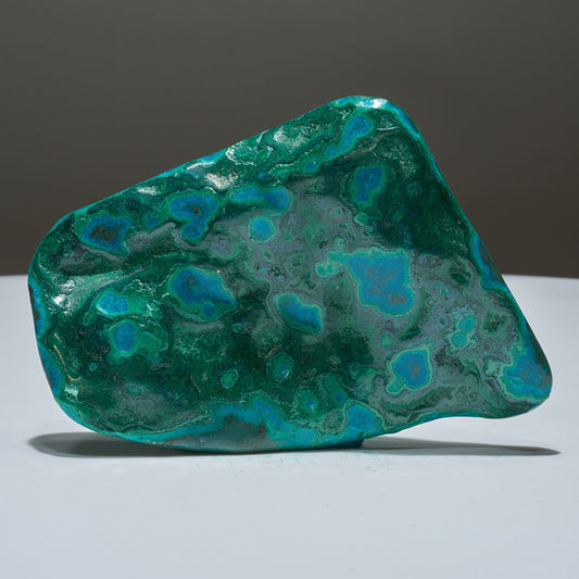 0.51 LB Polished Malachite & Chrysocolla Freeform