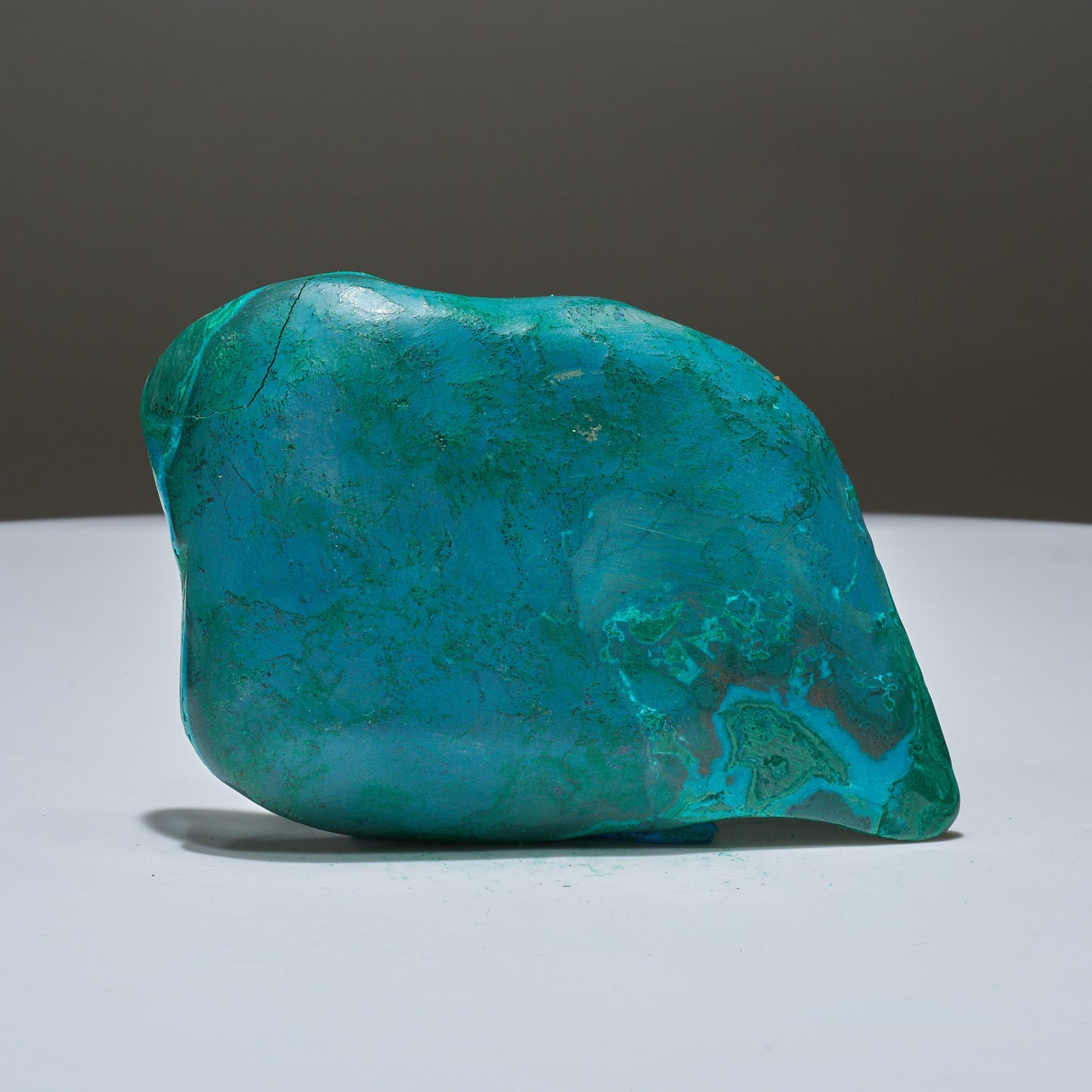 0.55 LB Polished Malachite & Chrysocolla Freeform